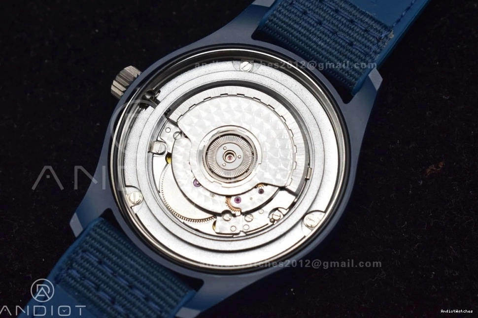 'Laureus Nylon Good' A for TechFriendly Blue on M+F Watch 1199 Sport Blue Pilot Ceramic Strap Best Edition of 0719